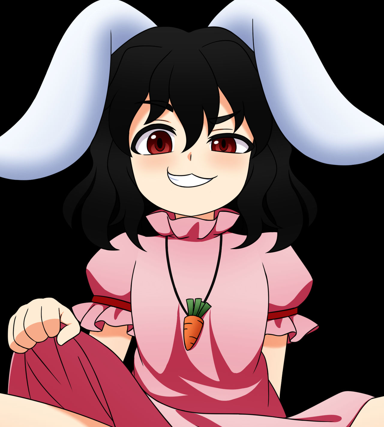 COMMISSION Tewi Inaba by zeckos on DeviantArt