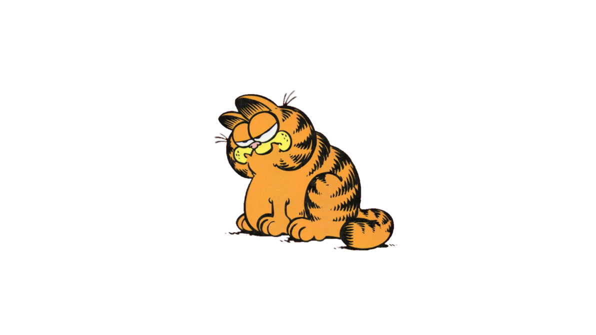 transparent annoyed garfield by boh14 on DeviantArt
