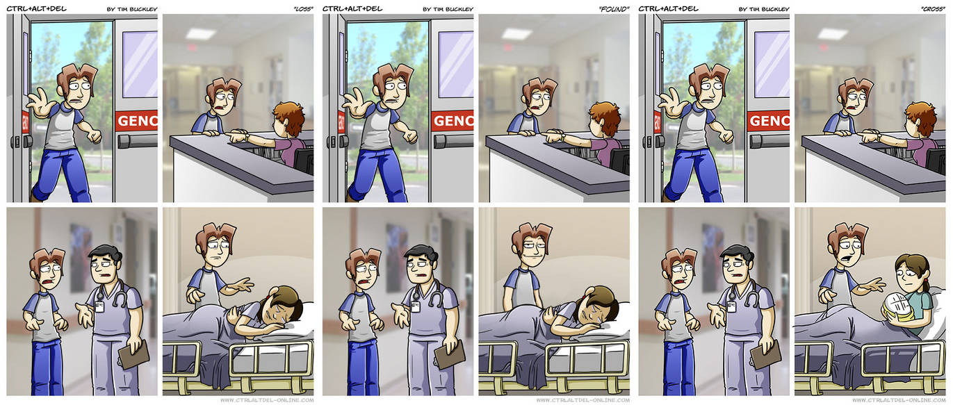 Loss Comic First Frame the history of loss by boh14 on DeviantArt