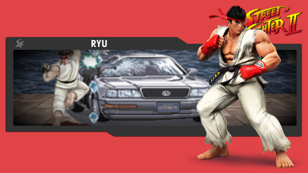 Wallpaper SSB4 #14 - Ryu by JiPhi on DeviantArt