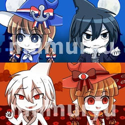Wadanohara and the Great Blue Sea button Set