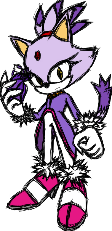 pic Blaze Drawing Sonic drawing of blaze the cat sonic d