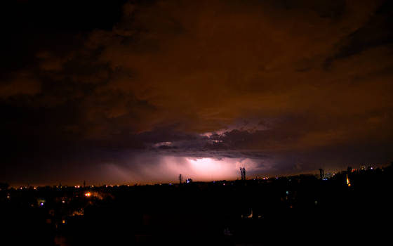 Thunderous Delhi