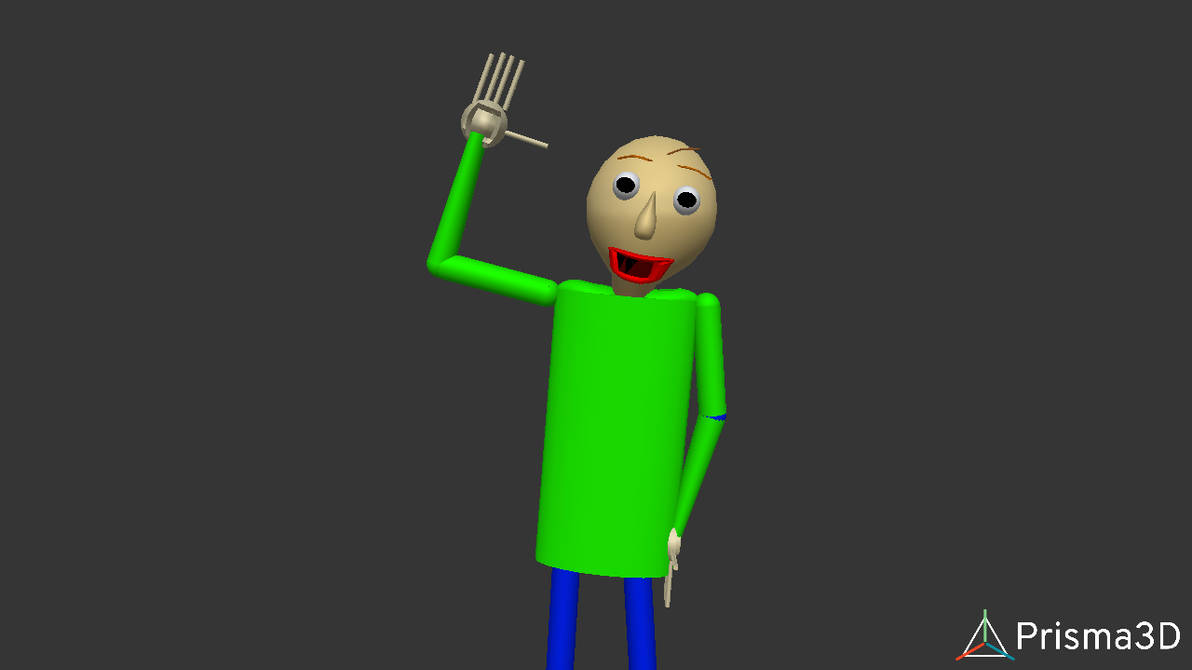baldi model for P3D!! by BaldiMaker3000 on DeviantArt
