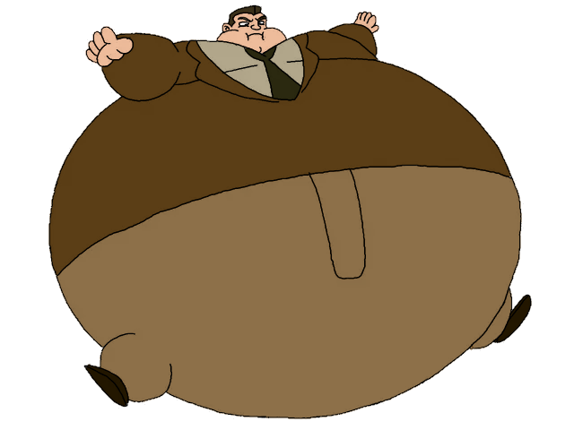 Steve Barkin inflation by RedHeart17 on DeviantArt