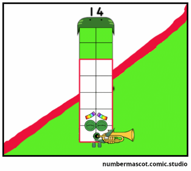 Numberblock 14 Is Play Trumpet By Zion1029 On DeviantArt numberblock-14-is-play-trumpet-by-zion1029-on-deviantart