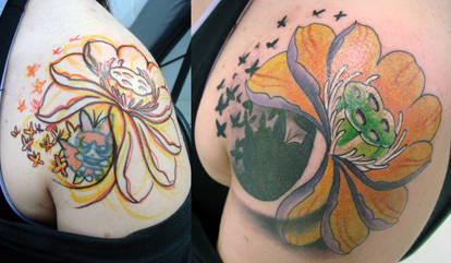 Lotus flower - Cover up.