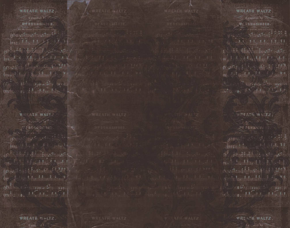 Vintage Sheet Music Texture by AshenSorrow