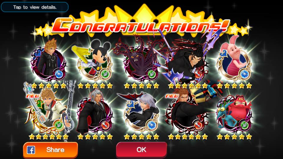 kingdom hearts x unchained pull