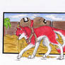 Gaara wolf on desert