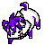 A purple avatar