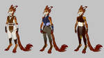 Saika Costumes by MayhW