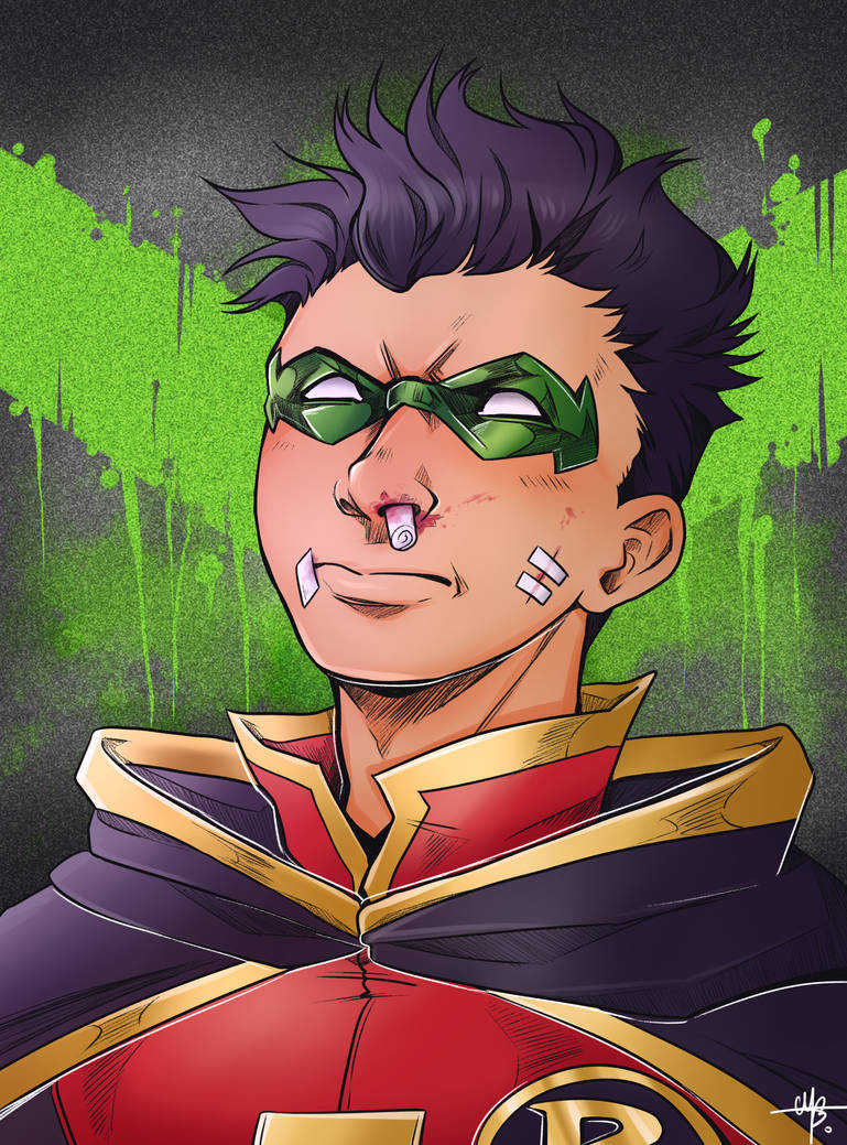 DC - Robin by MayhW on DeviantArt