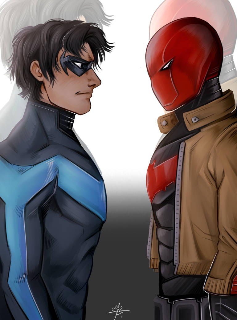 DC - Nightwing Red Hood by MayhW on DeviantArt