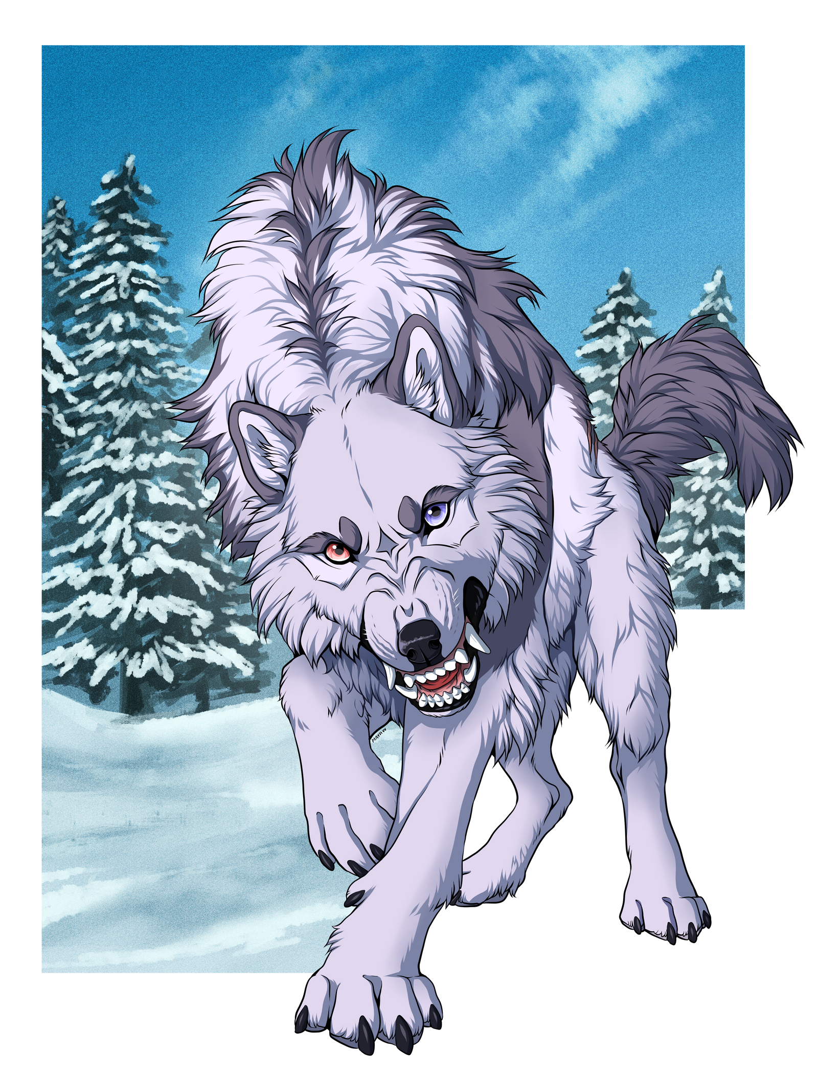 YCH - Snow Beast