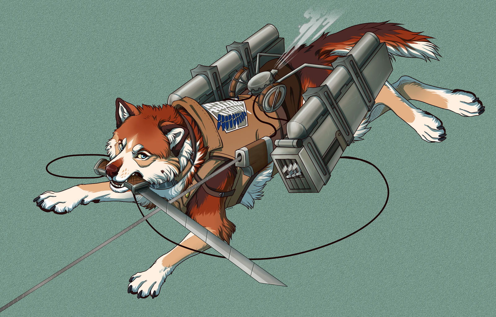 YCH - Attack Dog Kota