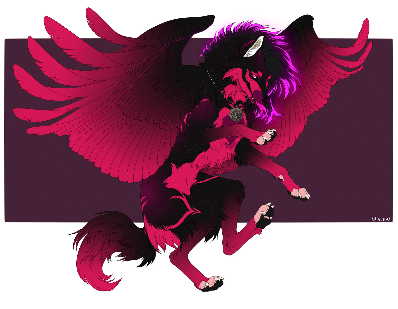 Pink Demon Character CM - Pink Demon by MayhW on DeviantArt