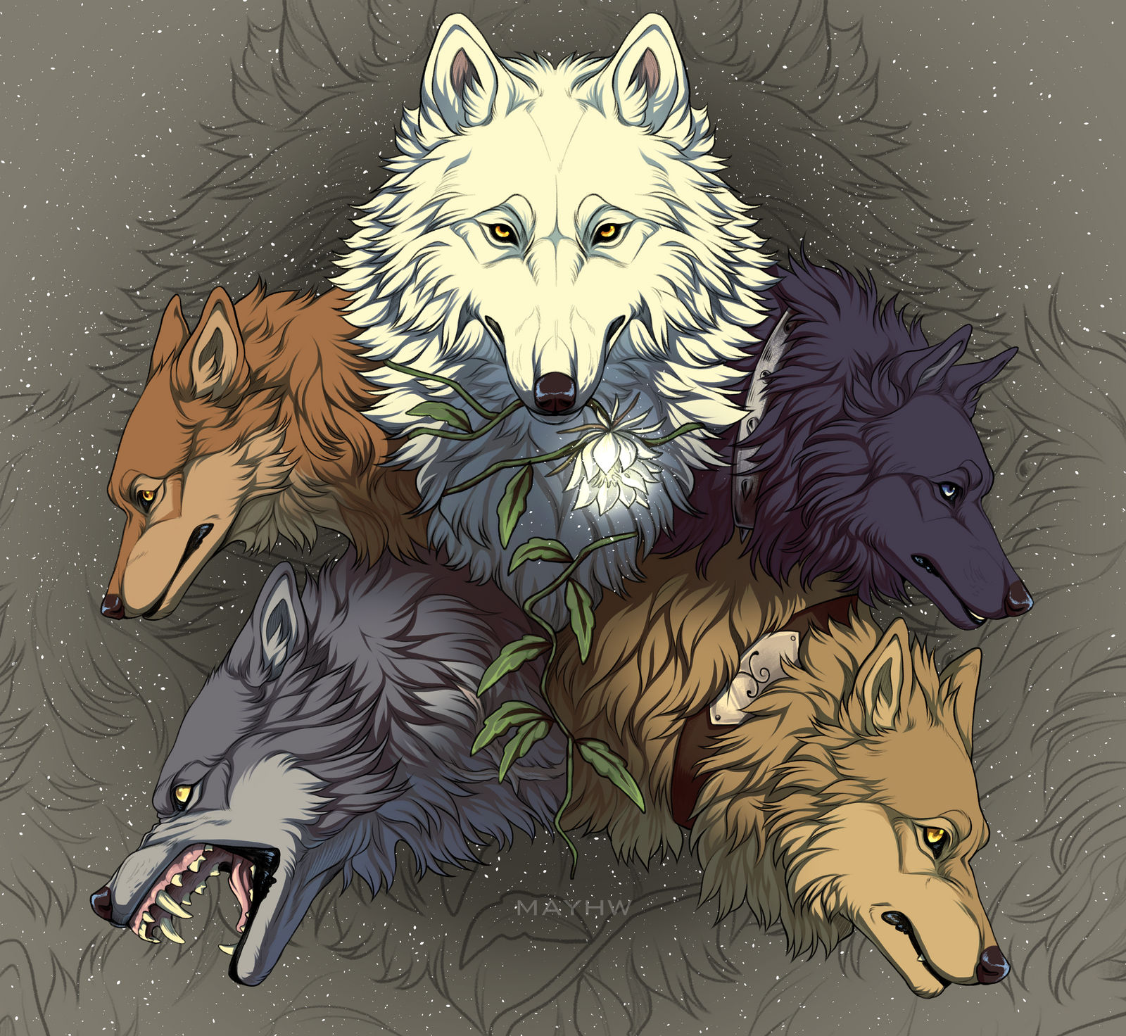Wolf's Rain by MayhW on DeviantArt