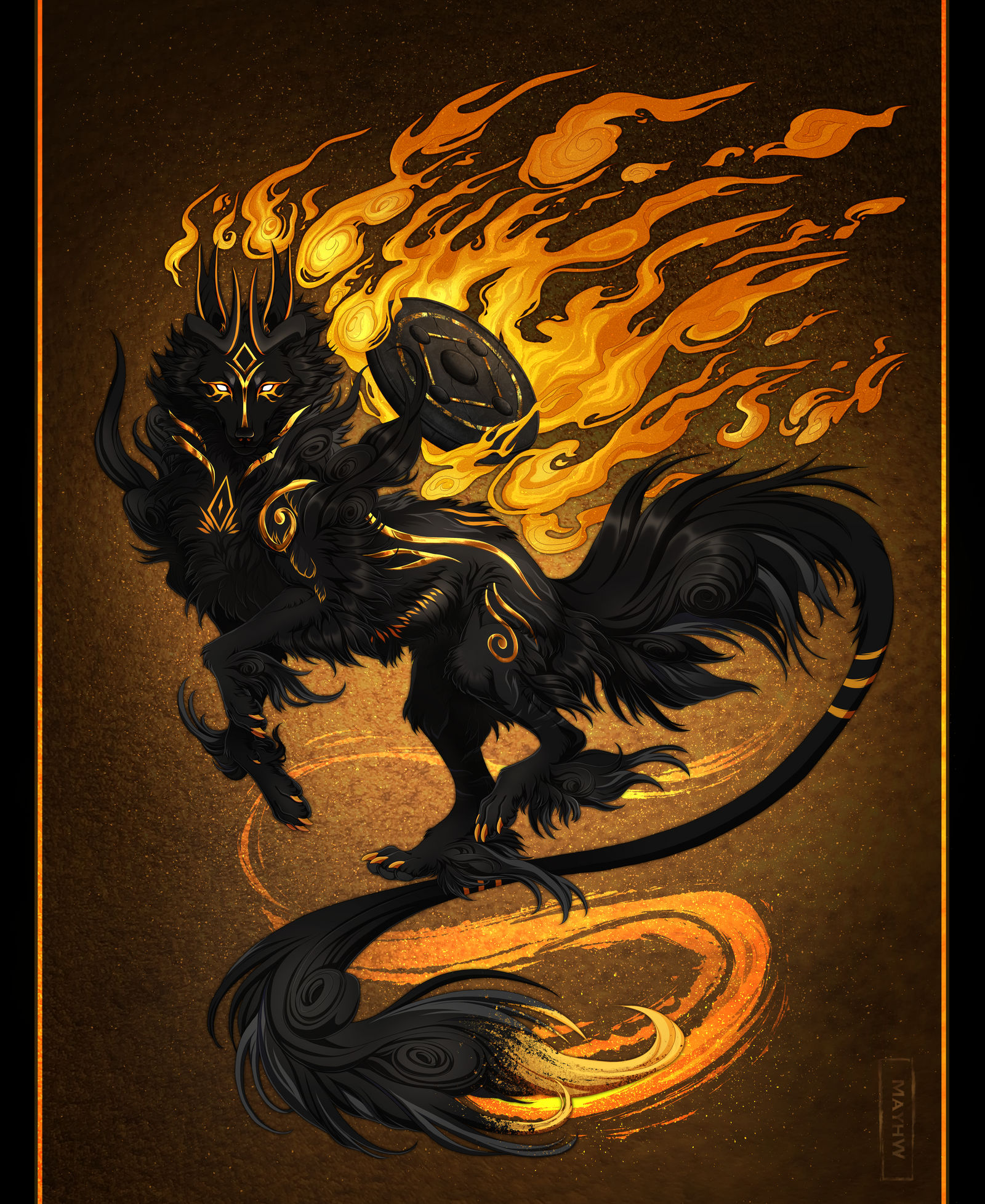 CM - Osiris Okami Form by MayhW on DeviantArt