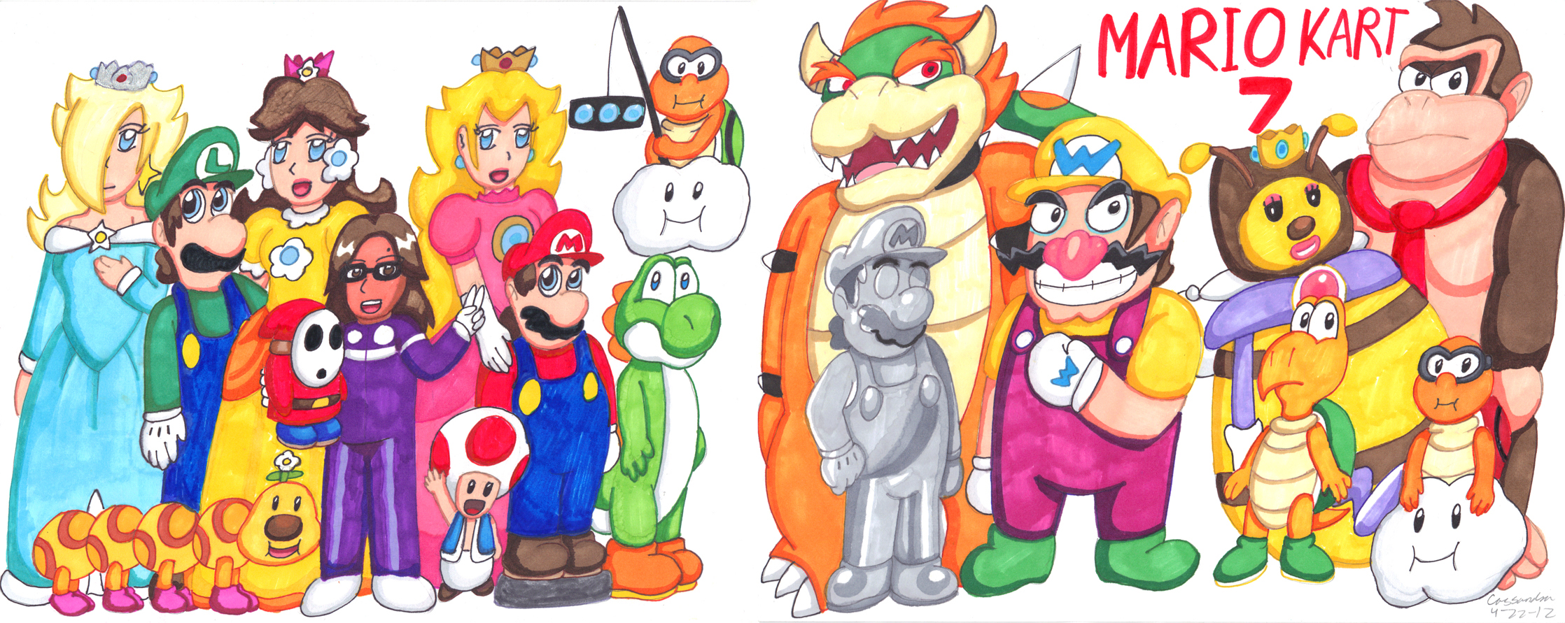 Mario Kart 7 by Cpr-Covet on DeviantArt