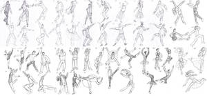 Dance poses