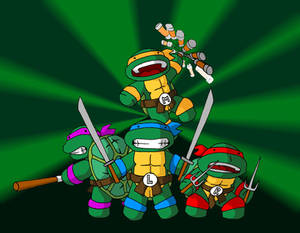TeenyTiny Mutant Ninja Turtles
