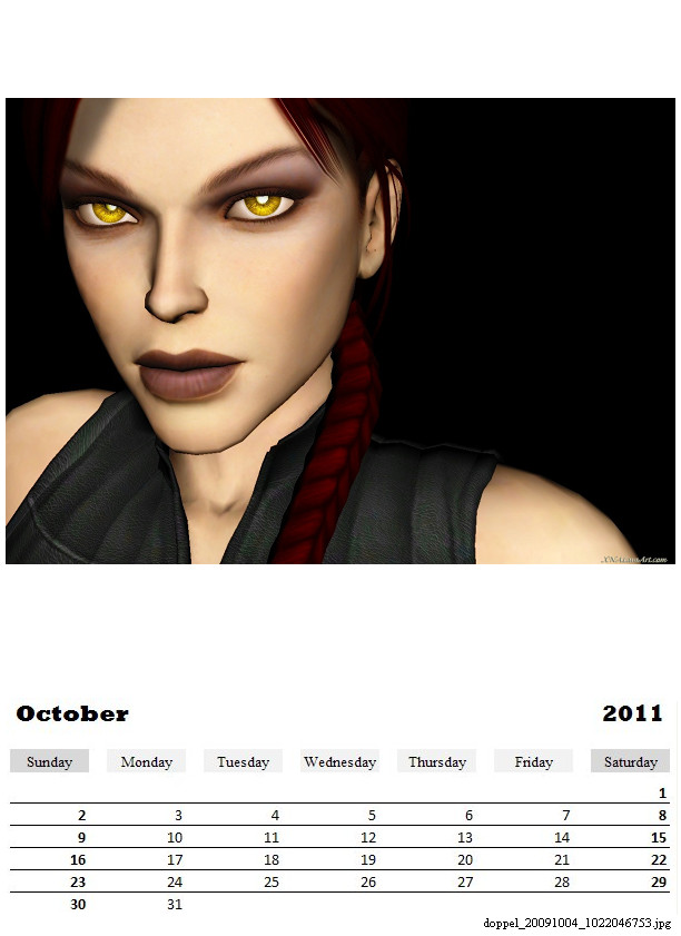 Lara Crofty year October