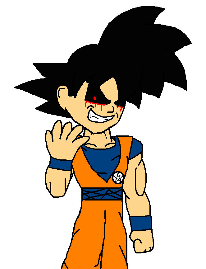 Goku.EXE by guidosorf1234 on DeviantArt