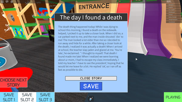 The day I found a death