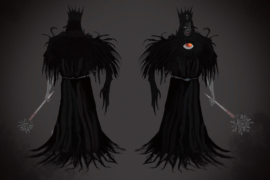 the man and the abyss king by ZombieCure on DeviantArt