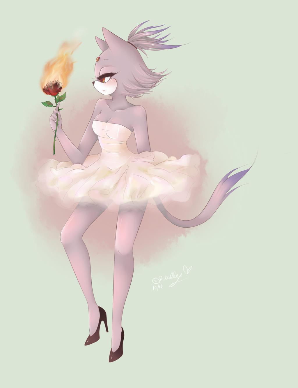 Burning Rose