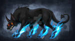 Hellhound by fuzzypinkmonster