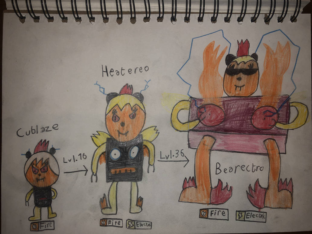 Reka Region's Fire Starter Evolution Line by Kurtfan1991 on DeviantArt