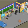 Pixel Art: My old Living Room