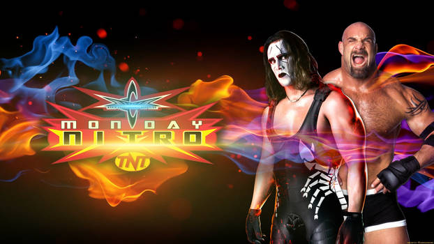 WCW Wallpaper - Goldberg and Sting