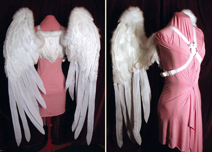 White Angel Wings