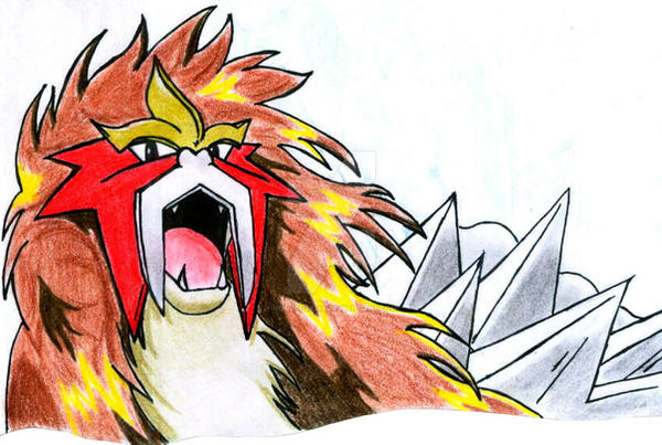 Pokemon Entei by konrei-sama on DeviantArt