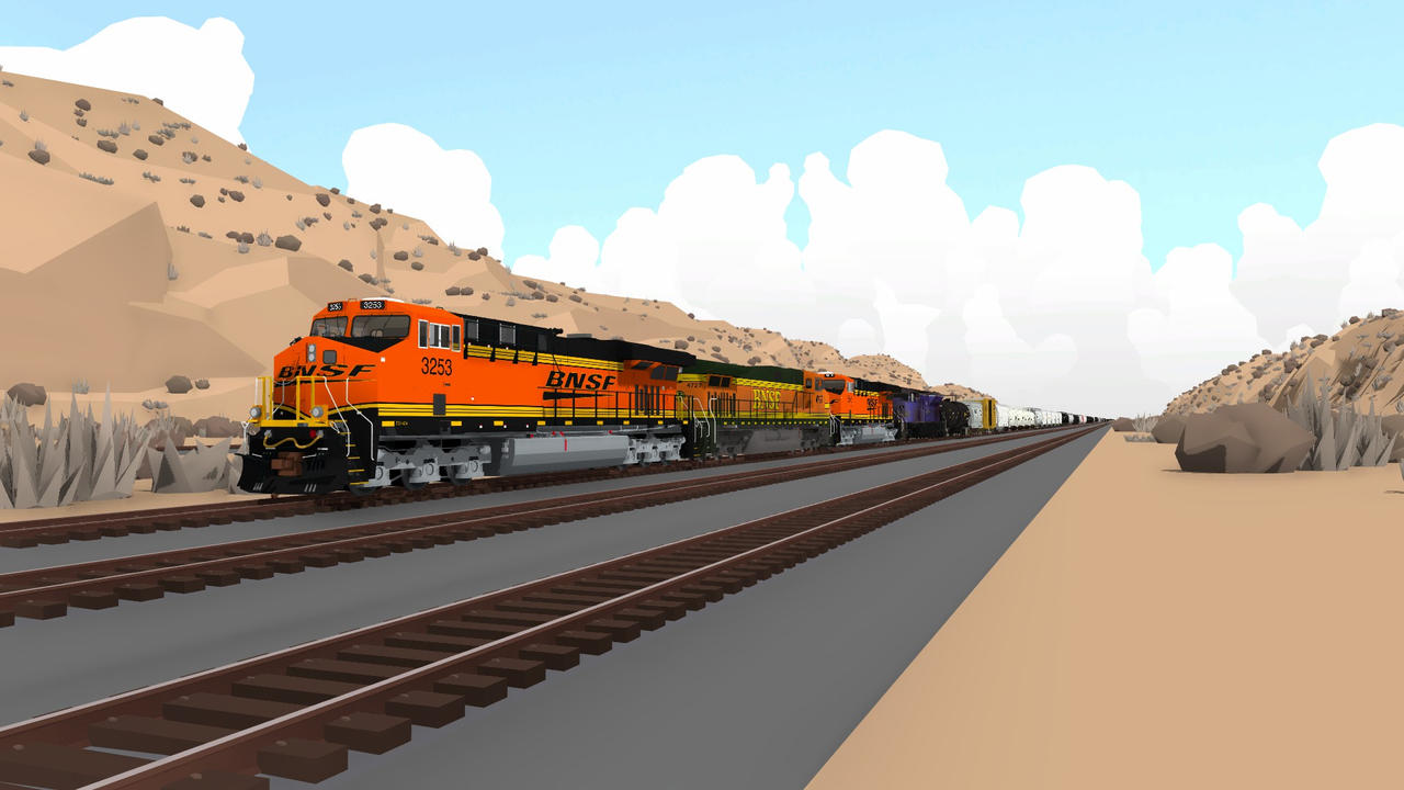 Deviantart Bnsf Train BNSF Freight Action by Miraitchi32 on DeviantArt