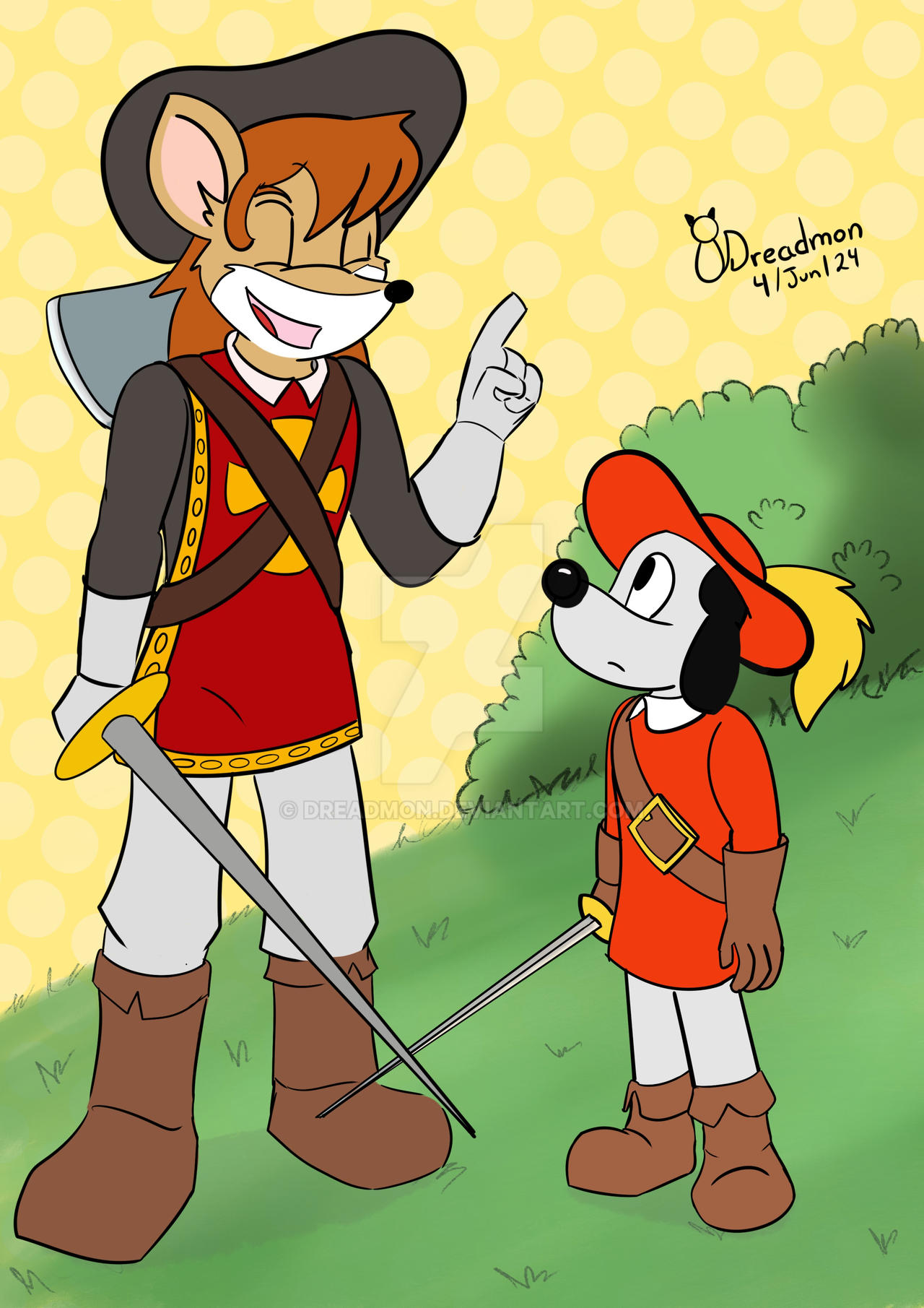 D'artagnan and Dogtanian