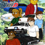 Swat Kats and Initial D Cover