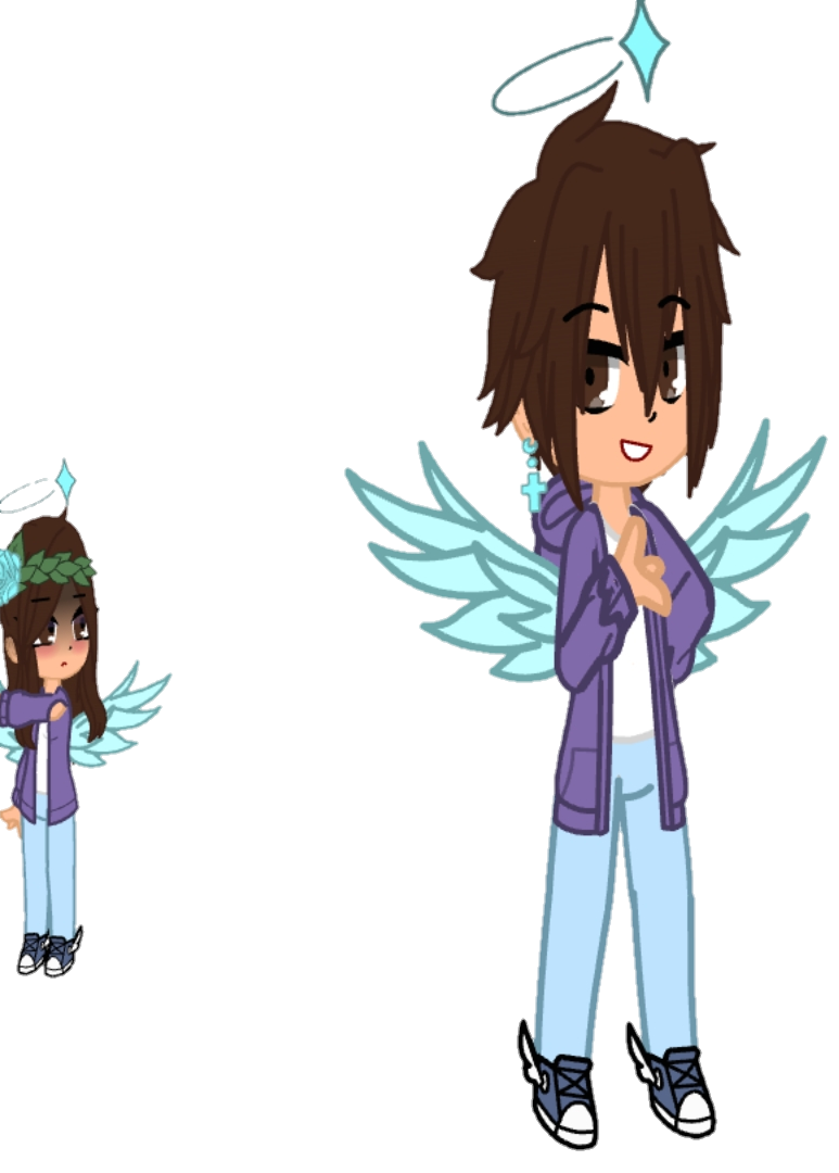Genderbent Mercy Meet my genderbent by ElaineWolfDraws on DeviantArt