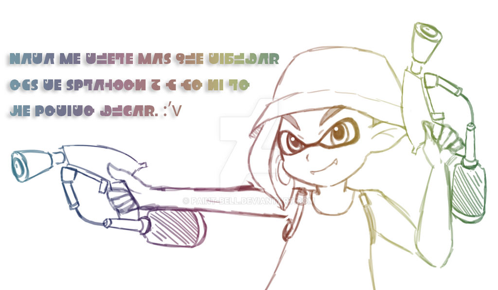 Inkling Mario! by Paint-Bell on DeviantArt