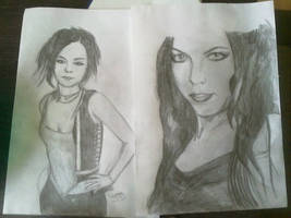 Amy Lee Sketches