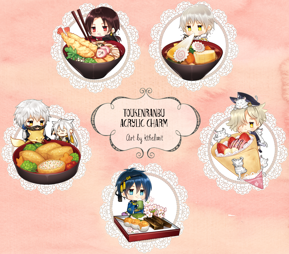 Toukenranbu Acrylic charm