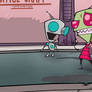 Zim and Gir