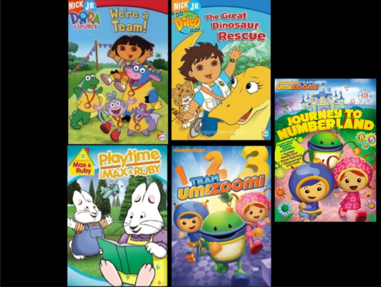 Nick Jr DVDs Im getting soon by Nickelodeonfan2009 on DeviantArt
