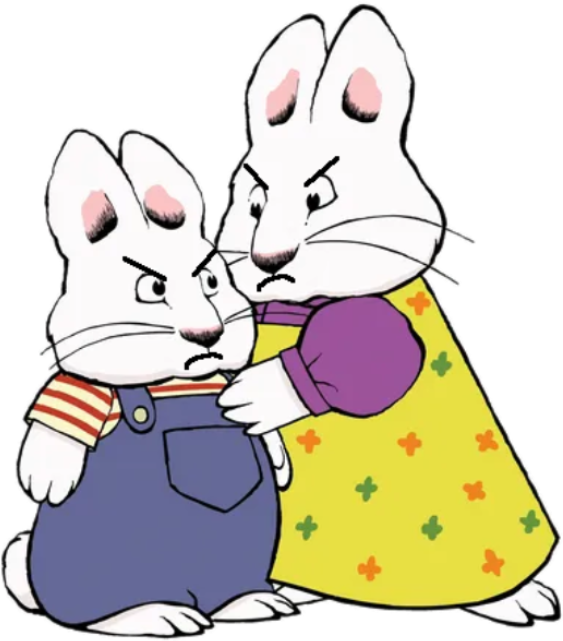 Max and Ruby (angry) by Nickelodeonfan2009 on DeviantArt