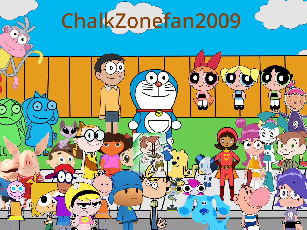 2009 Deviantart ChalkZonefan2009 Poster by Nickelodeonfan2009 on DeviantArt