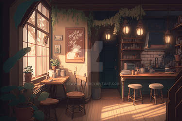 Coffee Shop Interior 4
