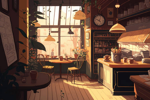 Coffee Shop Interior 11